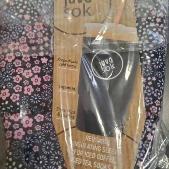 Java Sok large insulating sleeve, floral, New - Picture 4 of 4